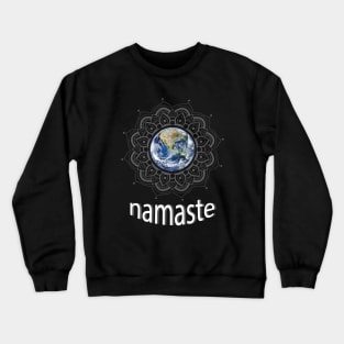 Namaste Earth Mandala Crewneck Sweatshirt